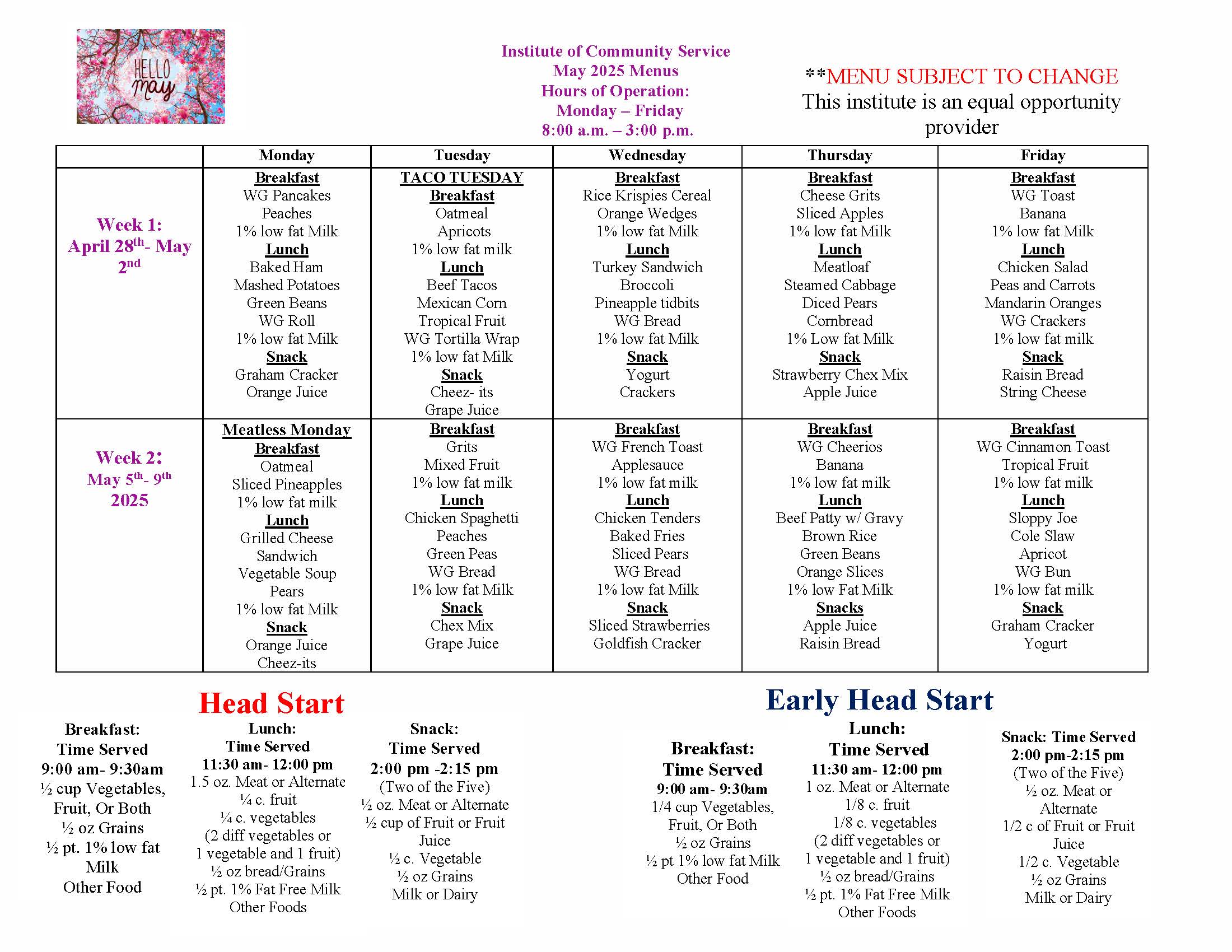 May 2025 menus week 1-2_Page_1 May 2025 menus week 1-2_Page_1