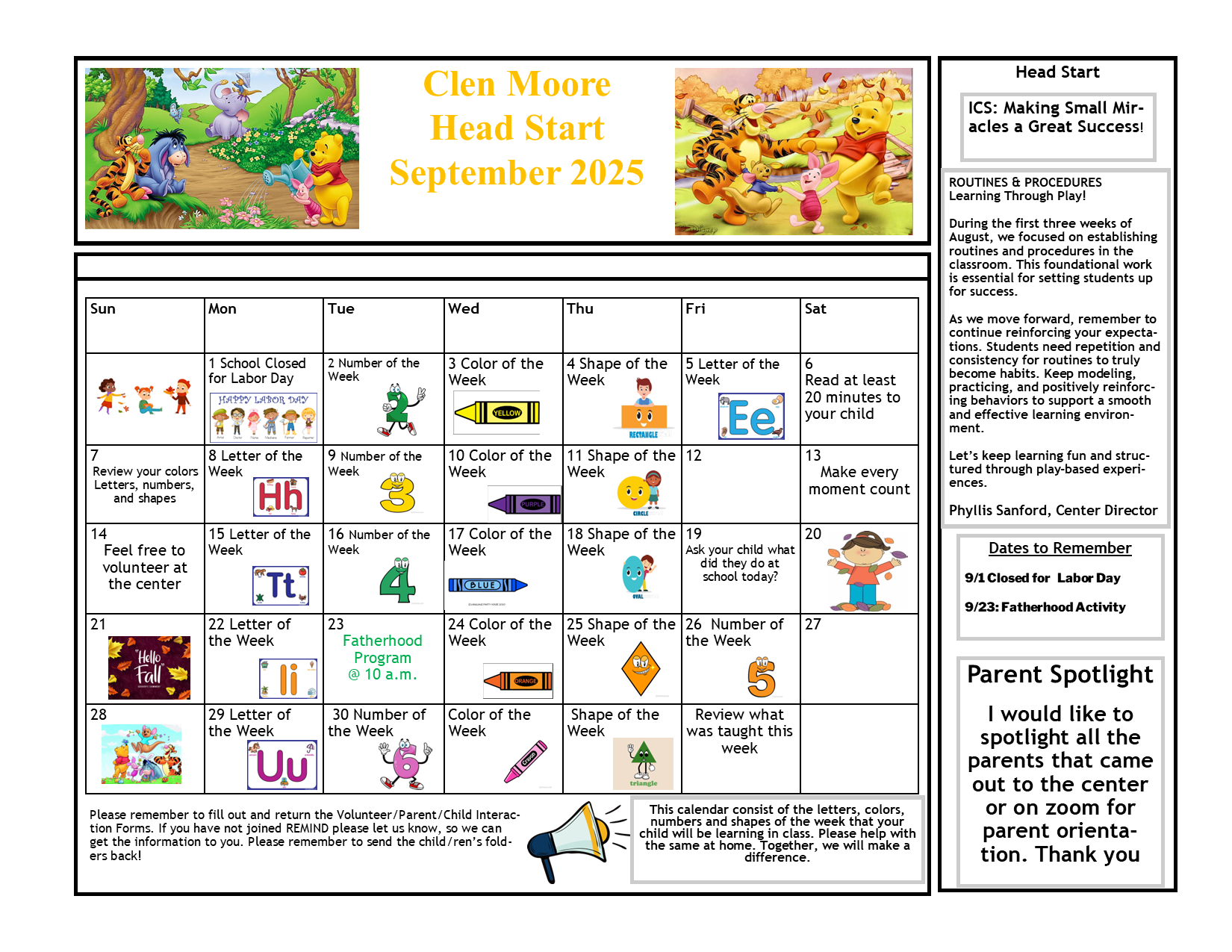 Clen-Moore-September Calendar 2025